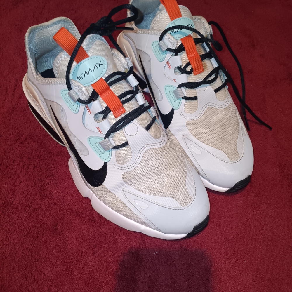 Nike Air Max Sneakers with Orange Accents